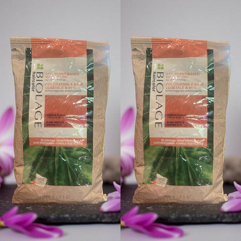 Biolage Plant Based Color 3.5 oz- Hibiscus Blonde_ 2 units